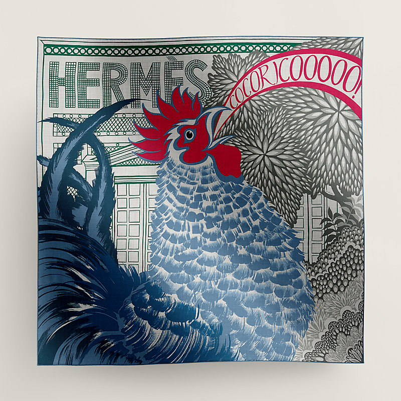 カレH 100 《ココリコー!》 | Hermès - エルメス-公式サイト カレH 100 《ココリコー!》 | Hermès - エルメス-公式サイト